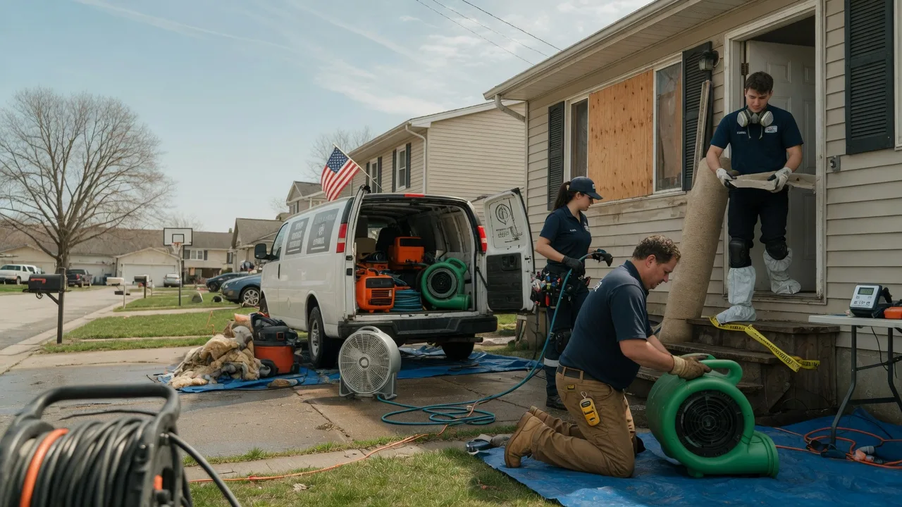 Water Damage Restoration in Leonardville, KS near me